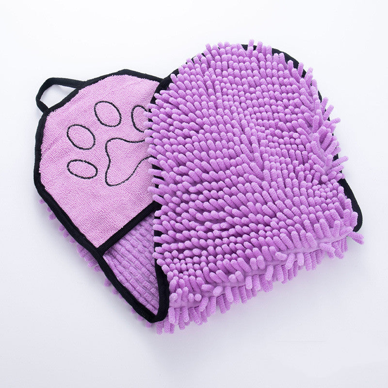 Cozy Microfiber Pet Bathrobe Towel for Fast Drying