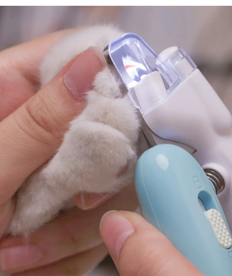 Safe LED Pet Nail Clipper for Dogs and Cats