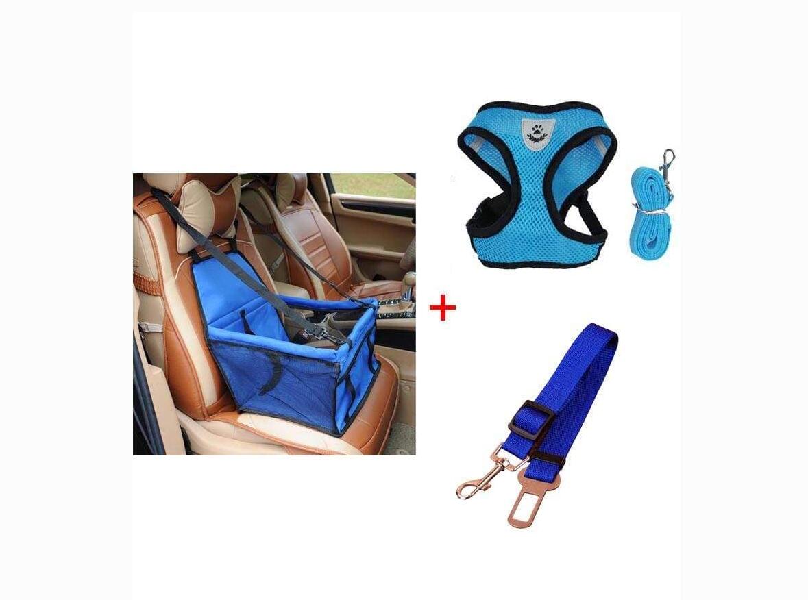 Premium Pet Car Seat with Harness for Safe Road Trips