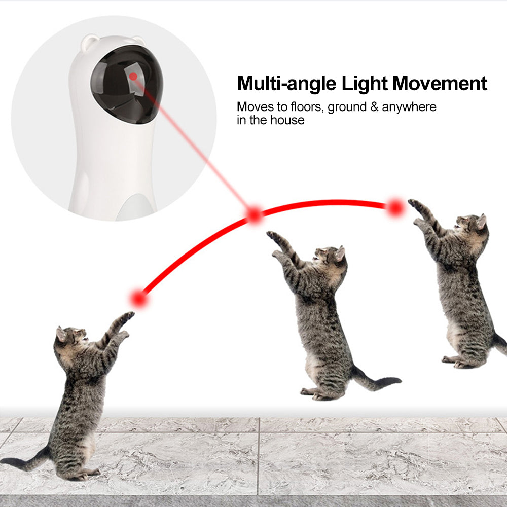 The Automatic Laser Cat Toy That Keeps Your Cat Entertained Even When You’re Busy