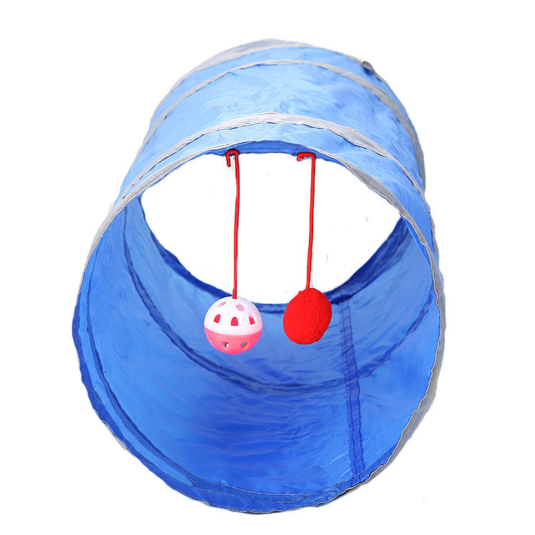 Pop-Up Cat Tunnel Toy for Endless Hide-and-Seek Fun Indoors