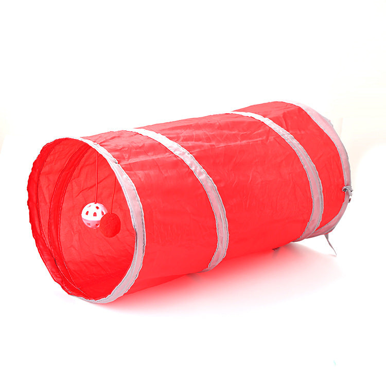 Pop-Up Cat Tunnel Toy for Endless Hide-and-Seek Fun Indoors
