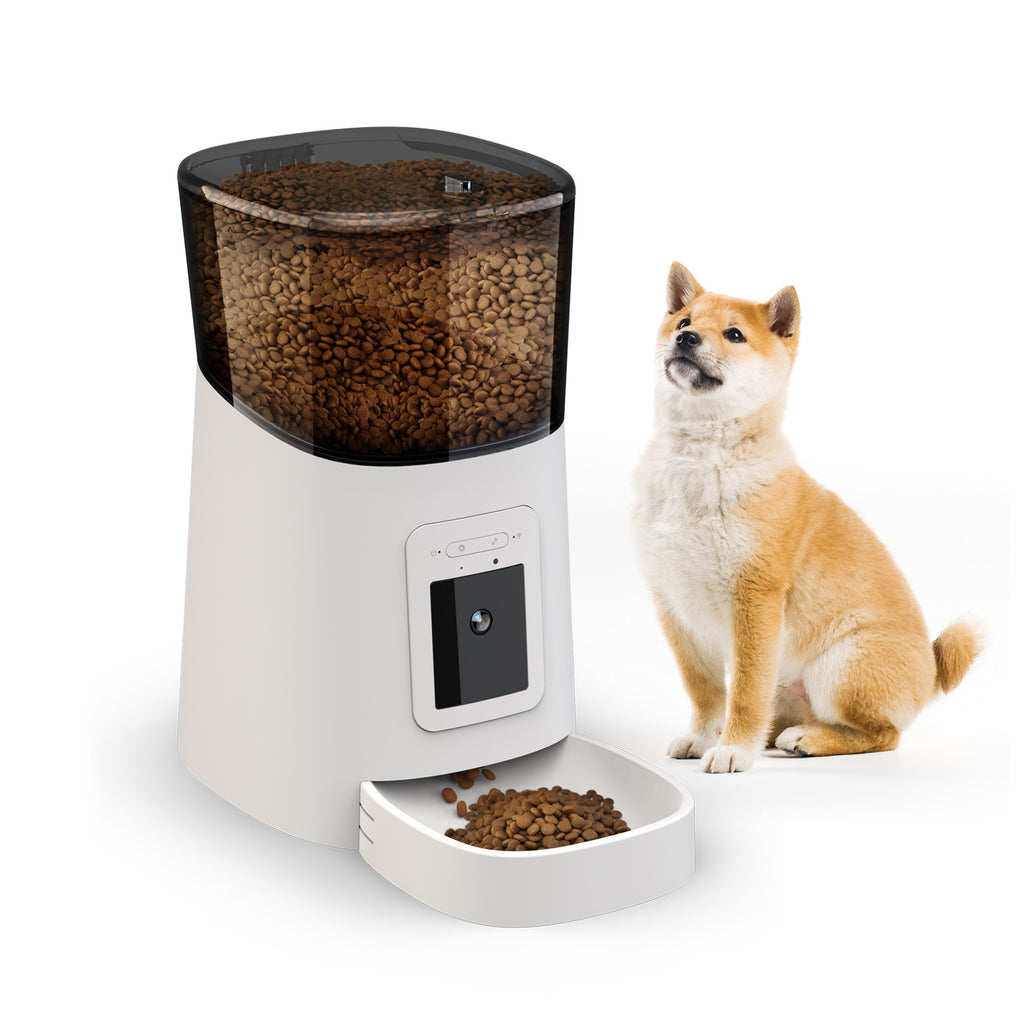 Automatic Pet Feeder with Camera Stay Connected to Your Pet