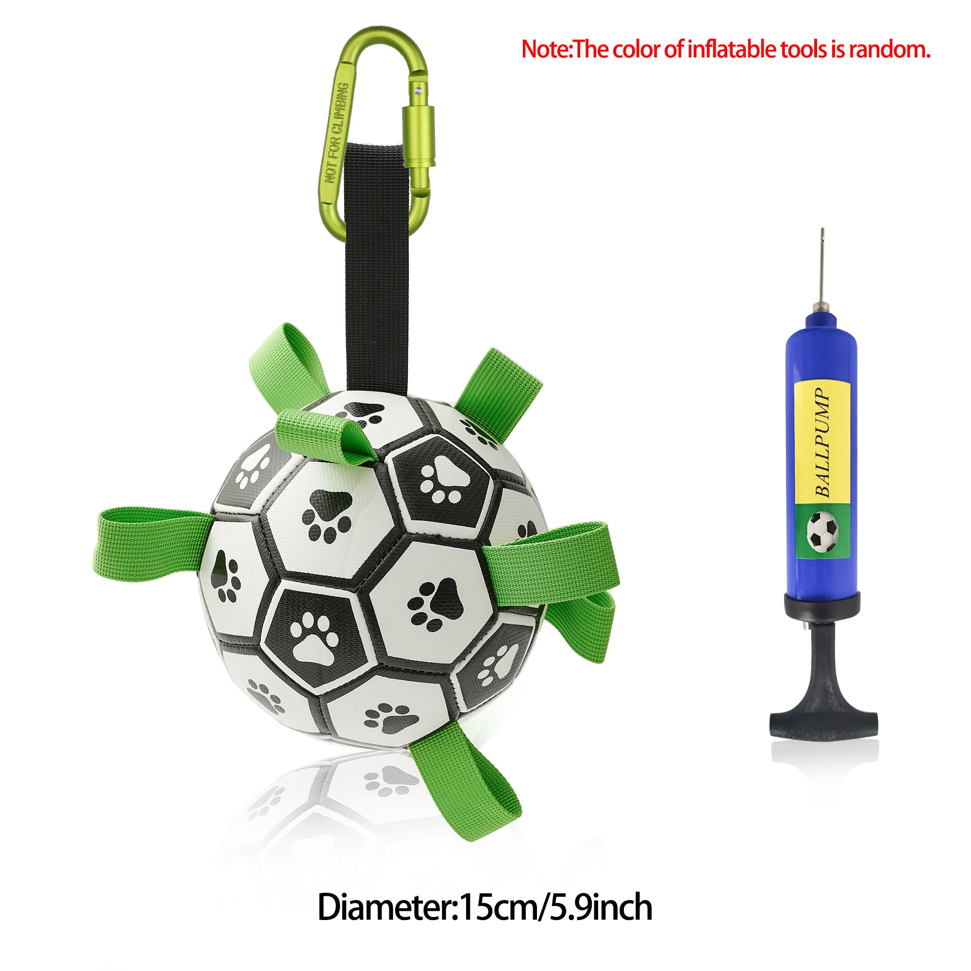 Interactive Dog Soccer Ball Toy for Active Outdoor Play