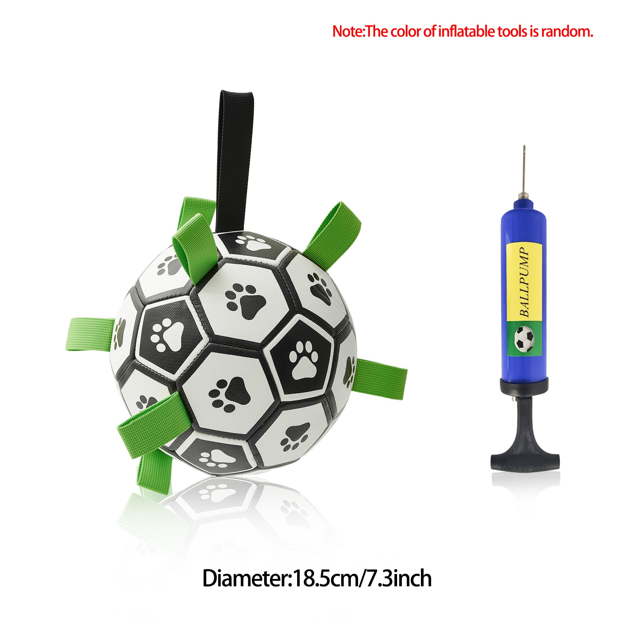 Interactive Dog Soccer Ball Toy for Active Outdoor Play