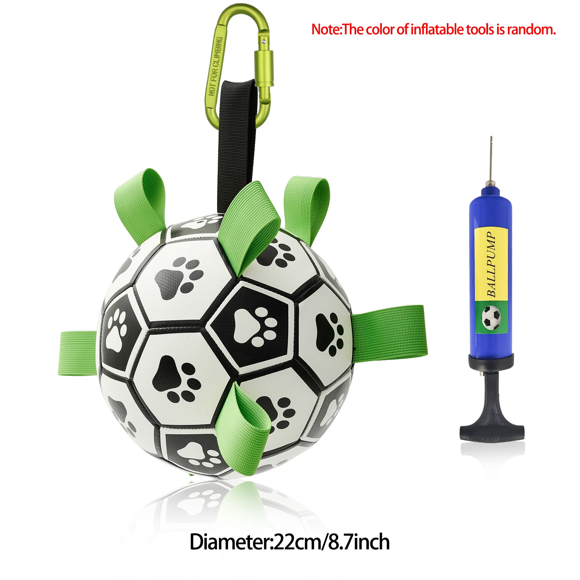 Interactive Dog Soccer Ball Toy for Active Outdoor Play