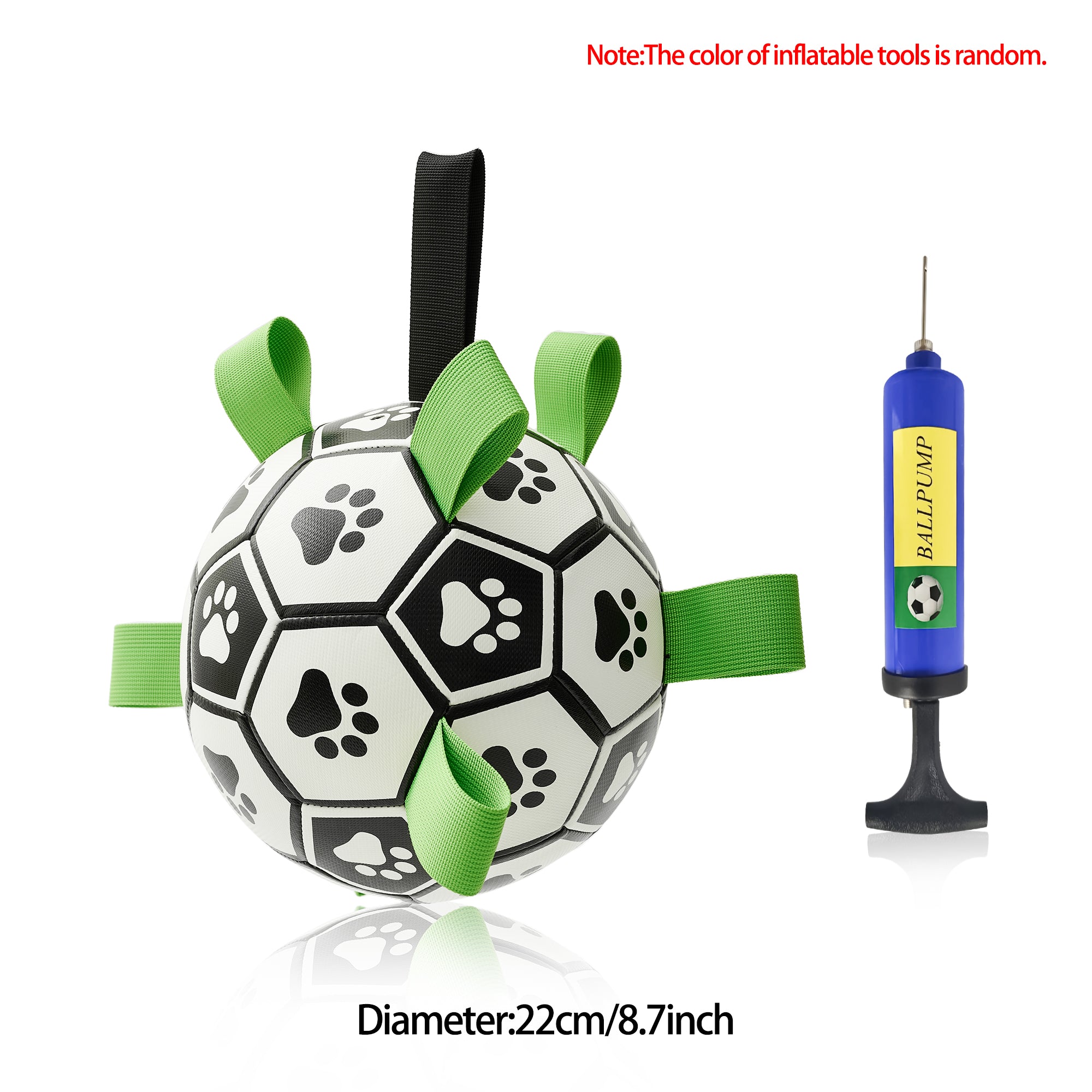 Interactive Dog Soccer Ball Toy for Active Outdoor Play