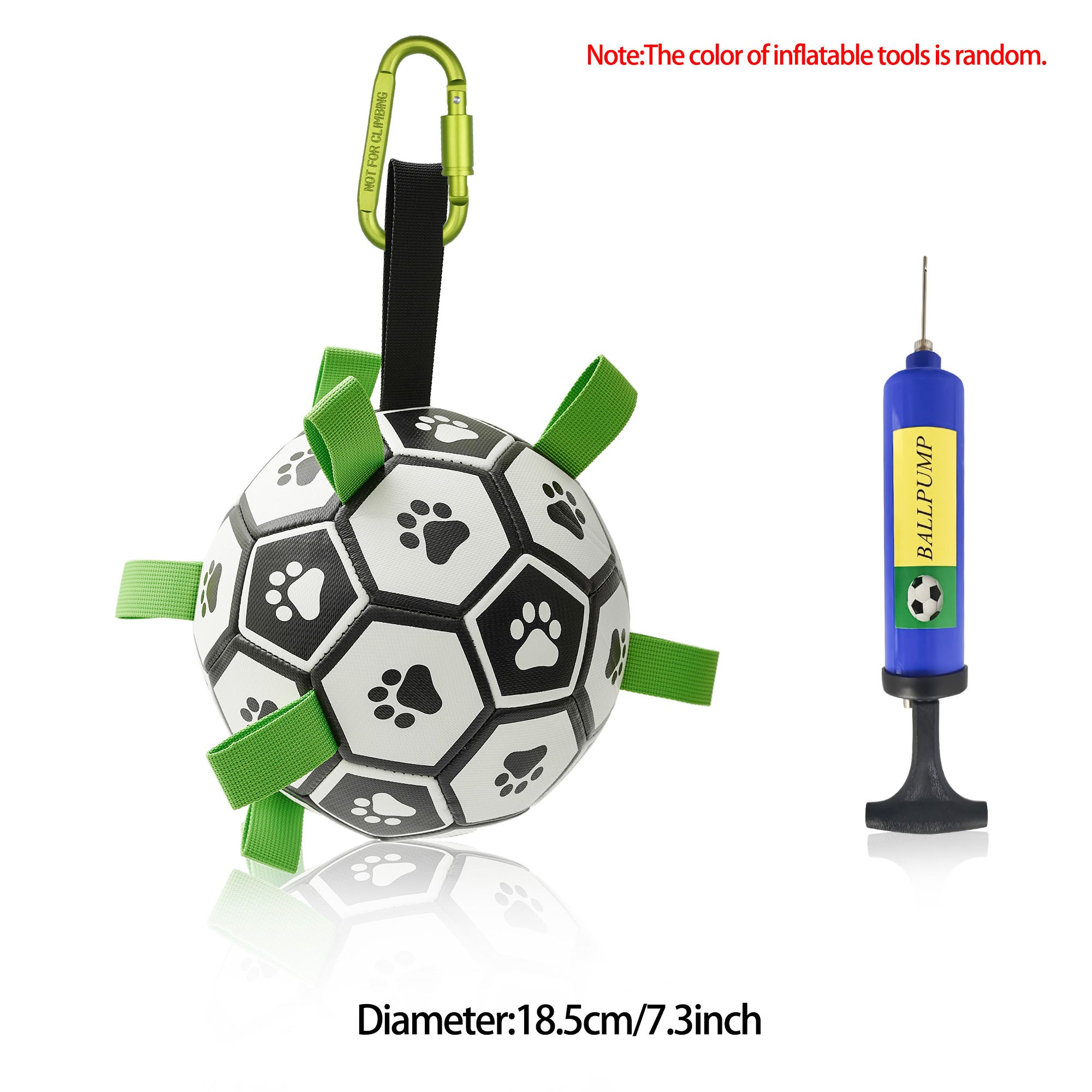 Interactive Dog Soccer Ball Toy for Active Outdoor Play