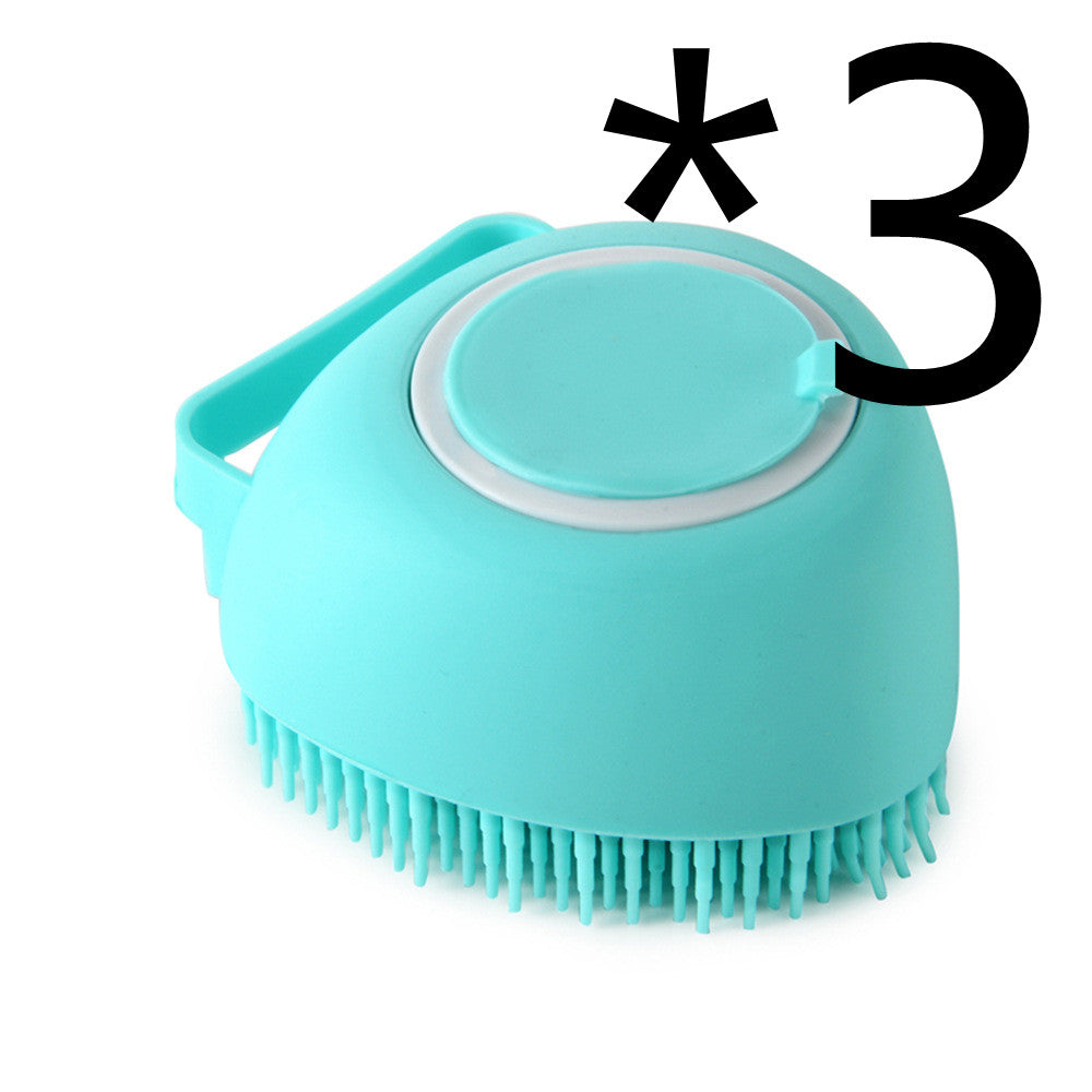 Silicone Pet Grooming Brush – Easy Bath Time for Pets