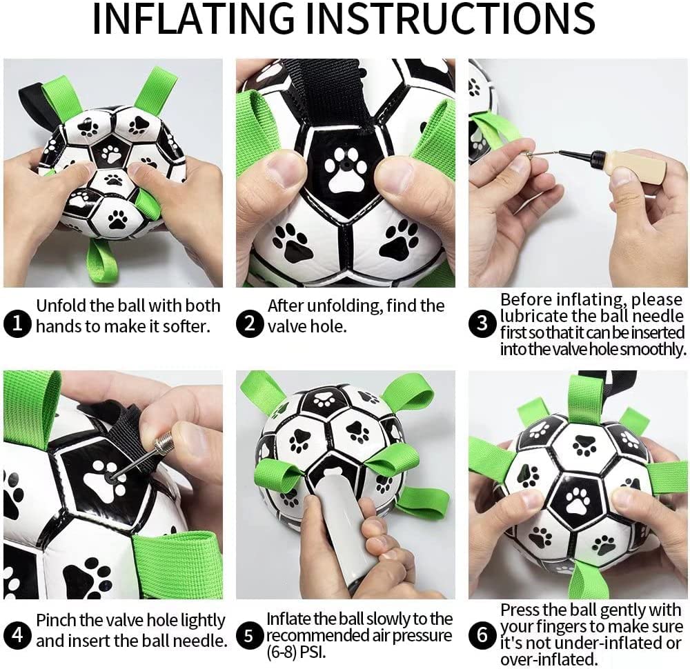 Interactive Dog Soccer Ball Toy for Active Outdoor Play