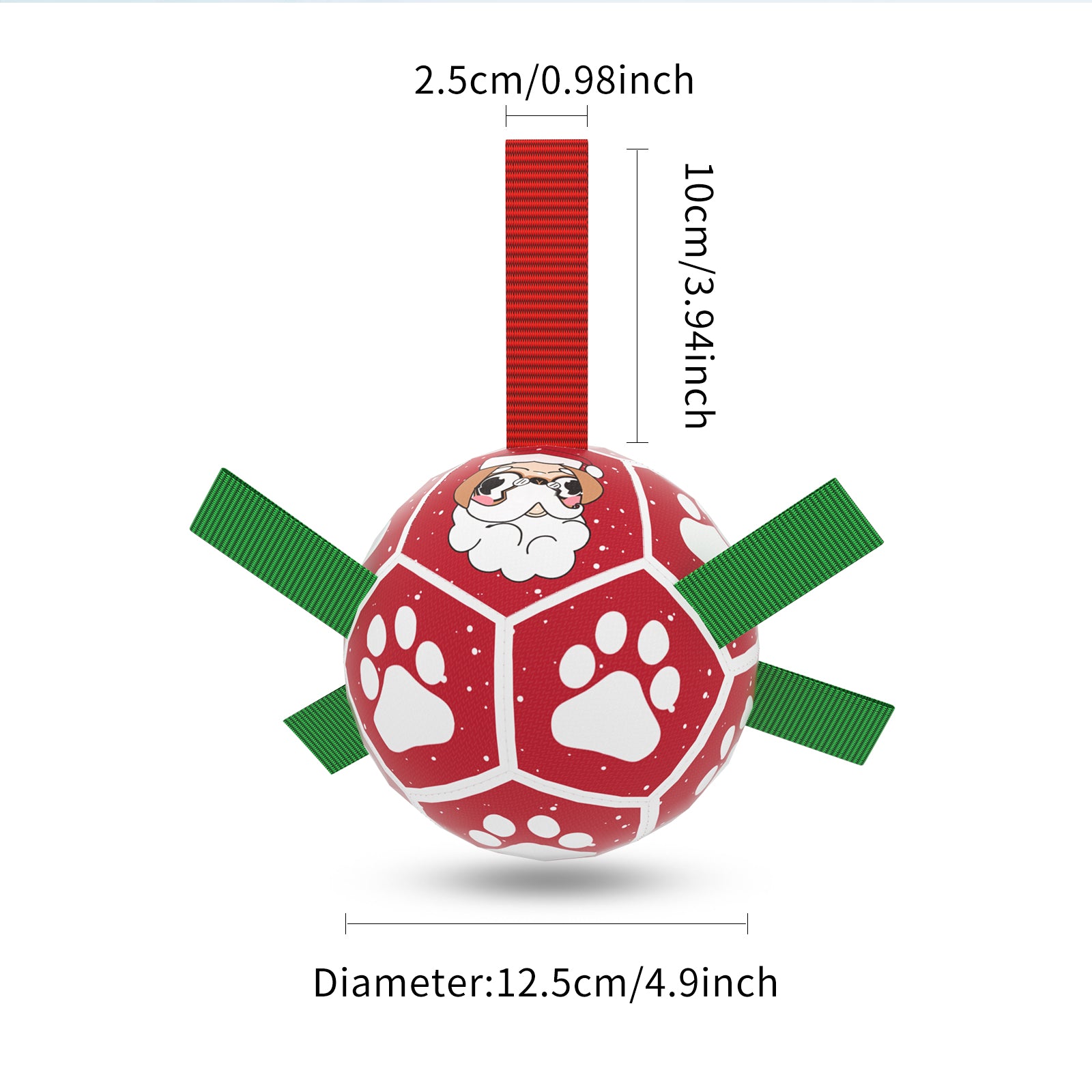 Interactive Dog Soccer Ball Toy for Active Outdoor Play