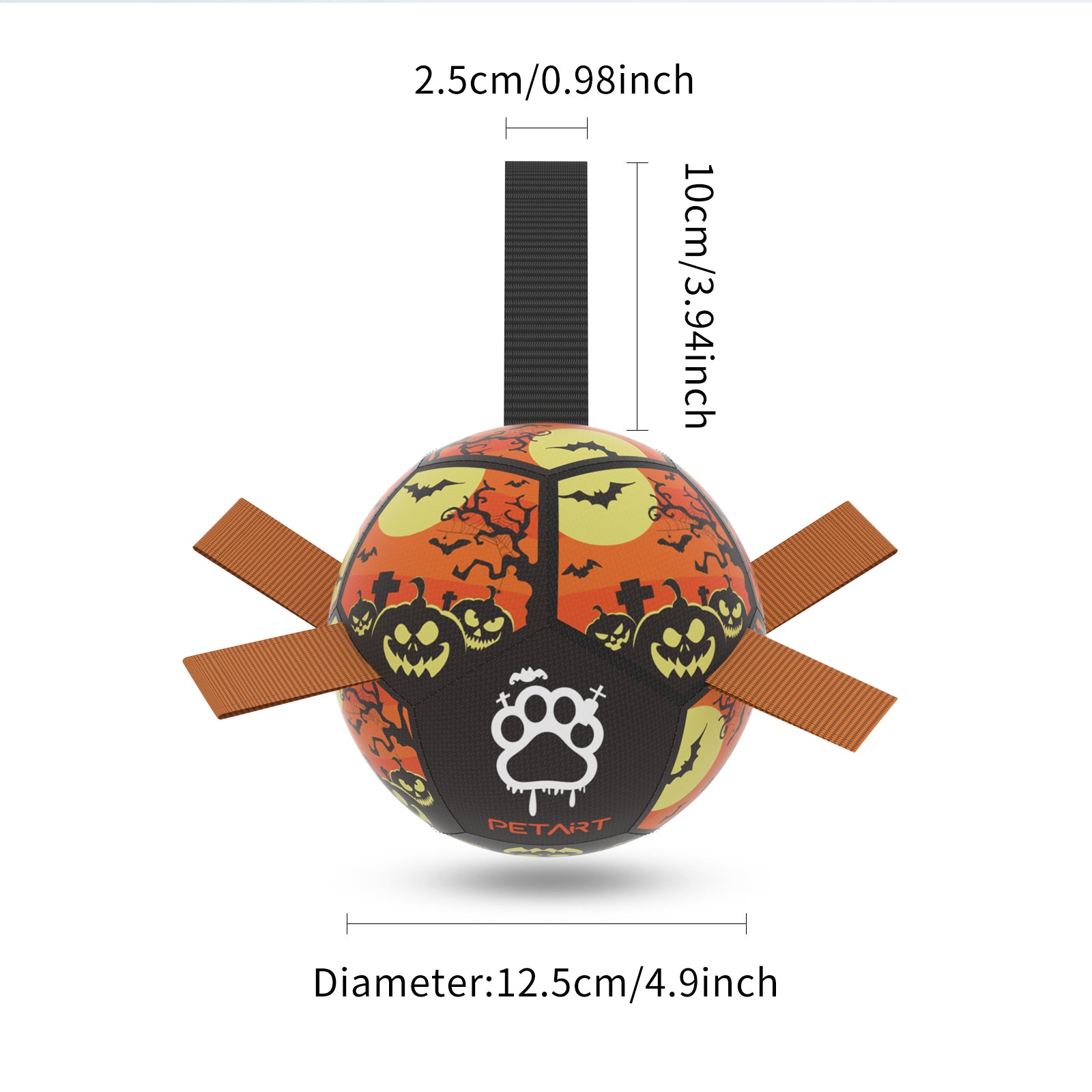 Interactive Dog Soccer Ball Toy for Active Outdoor Play