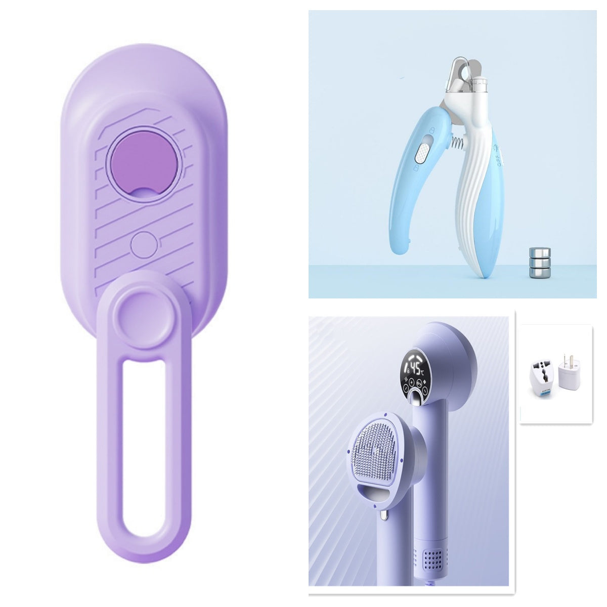 Safe LED Pet Nail Clipper for Dogs and Cats