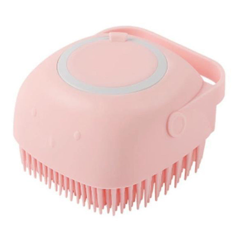 Silicone Pet Grooming Brush – Easy Bath Time for Pets
