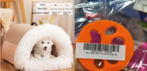 Portable Plush Pet Bed – Perfect Cozy Spot for Pets
