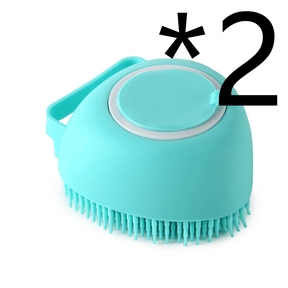 Silicone Pet Grooming Brush – Easy Bath Time for Pets