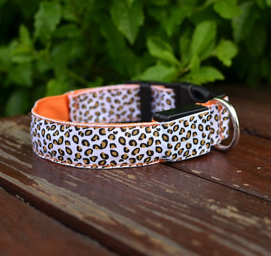 Adjustable LED Dog Collar – Visibility and Safety Made Easy