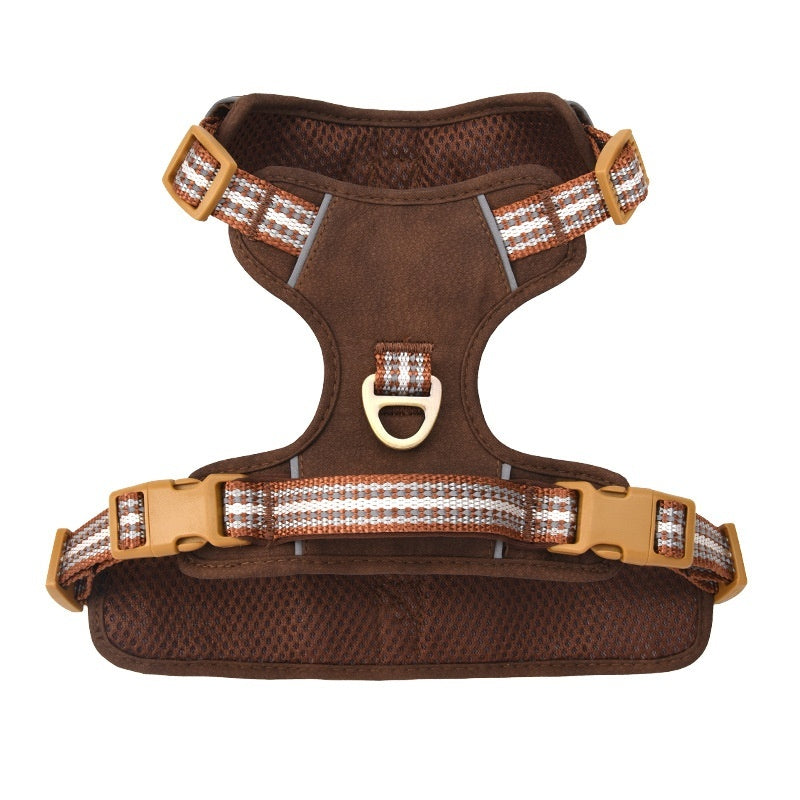 Heavy-Duty Reflective Dog Harness for Confident Outdoor Adventures