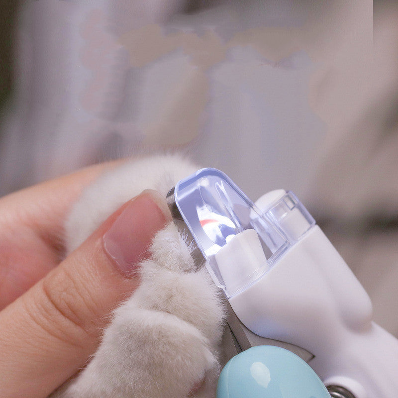 Safe LED Pet Nail Clipper for Dogs and Cats