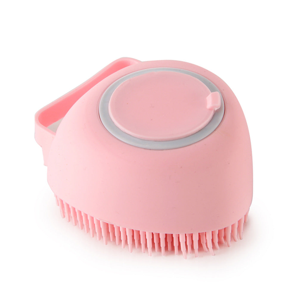 Silicone Pet Grooming Brush – Easy Bath Time for Pets