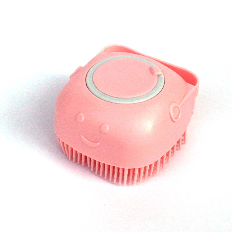 Silicone Pet Grooming Brush – Easy Bath Time for Pets