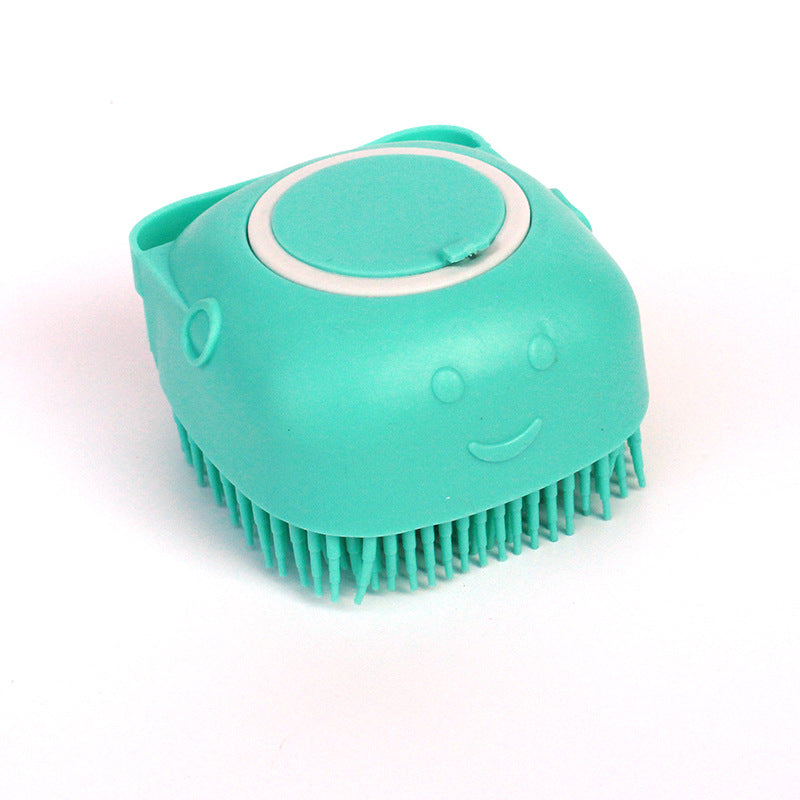 Silicone Pet Grooming Brush – Easy Bath Time for Pets
