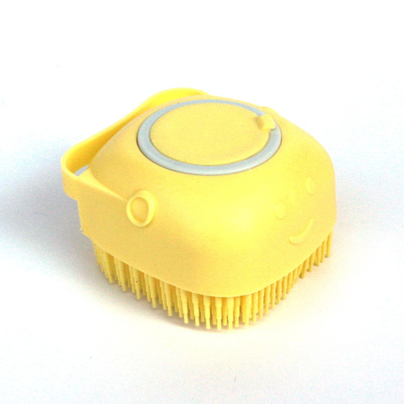 Silicone Pet Grooming Brush – Easy Bath Time for Pets