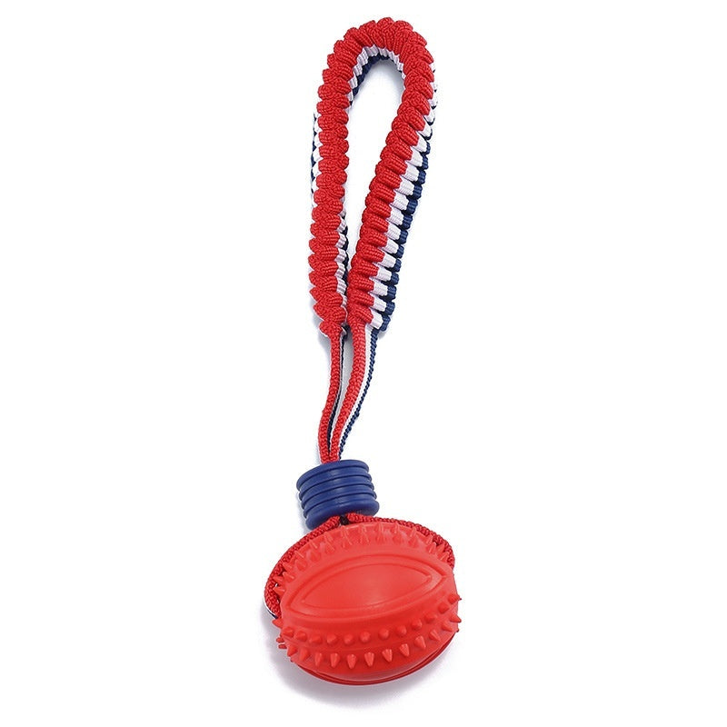 Interactive Dog Ball – Durable Rope Toy for Play, Training & Happy Tails
