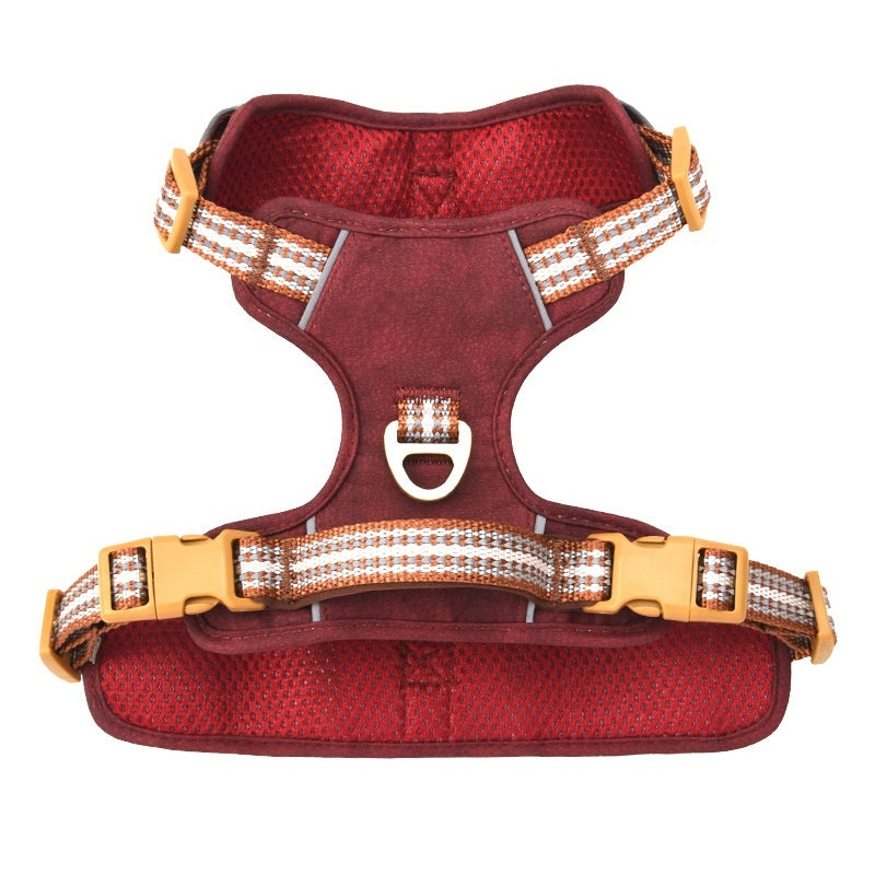 Heavy-Duty Reflective Dog Harness for Confident Outdoor Adventures