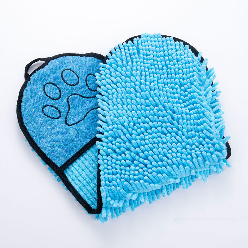 Cozy Microfiber Pet Bathrobe Towel for Fast Drying