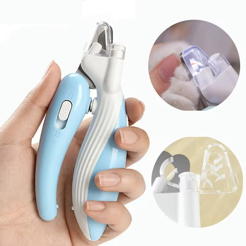 Safe LED Pet Nail Clipper for Dogs and Cats