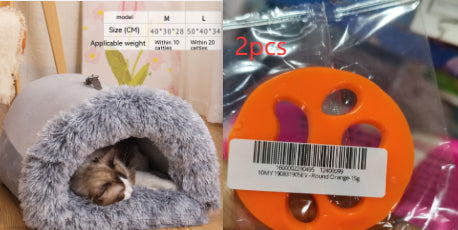 Portable Plush Pet Bed – Perfect Cozy Spot for Pets